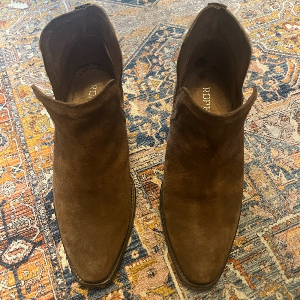 Roper Weatern Booties Size 6 - image 3